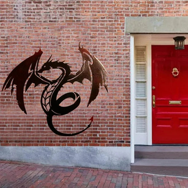 Metal Dragon Sculpture Metal Dragon Wall Art Dragon Sculpture Metal Wall Hanging Art For Home Decoration